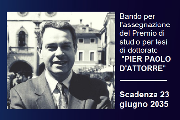 Immagine di Pire Paolo D'attorre, Scritta che richiama al bando e scadenza 23 giugno 2025
