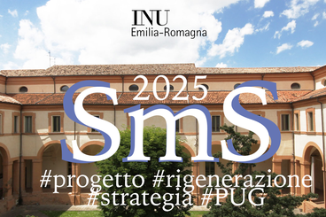 Vista frontale del Convento di s. Francesco sito in Bagnacavallo ( RA) Titolo Summer School 2025 Sottotitolo ProgettoStrategia Rigenerazione PUG