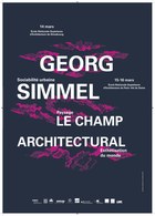 Georg Simmel et le champ architectural. Sociabilité urbaine, paysage et esthétisation du monde