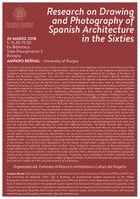 Research on Drawing and Photography of Spanish Architecture in the Sixties